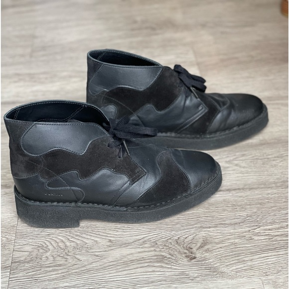 Clark’s Desert Boot Black Combination 8.5 - Picture 3 of 5